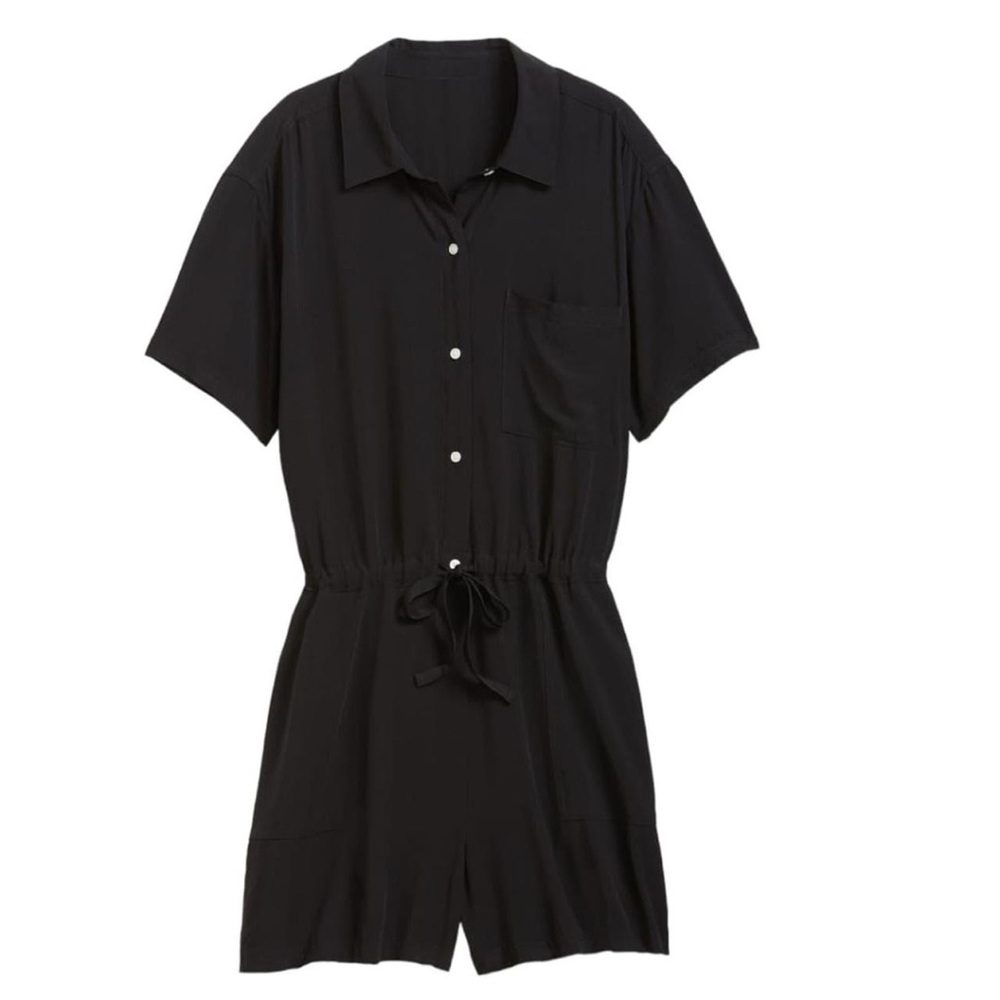Gap Black Belted Romper